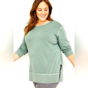 Green Cross Back Maurice’s Sweatshirt